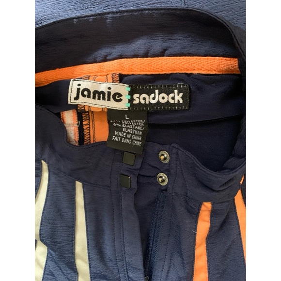 Jamie Sadock Sleeveless Zip Up Top Women’s Size Large - Picture 3 of 3